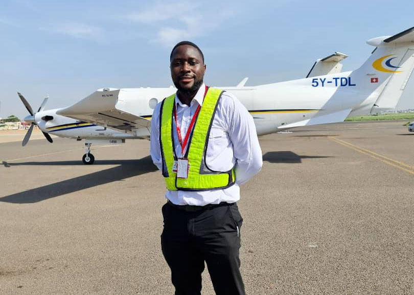 chartered flight